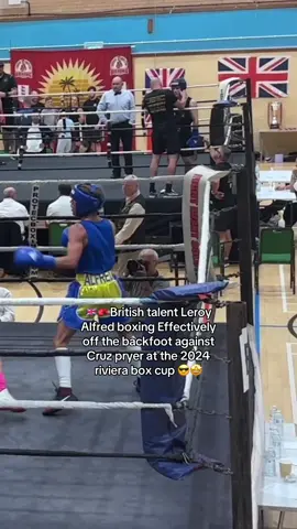 British talent Leroy Alfred boxing effectively off the backfoot against Cruz pryer at the 2024 riviera box cup 😎🤩 @leroy #boxing #ukboxinghype #fyp #boxingskills #backfoot #Leroyalfred  