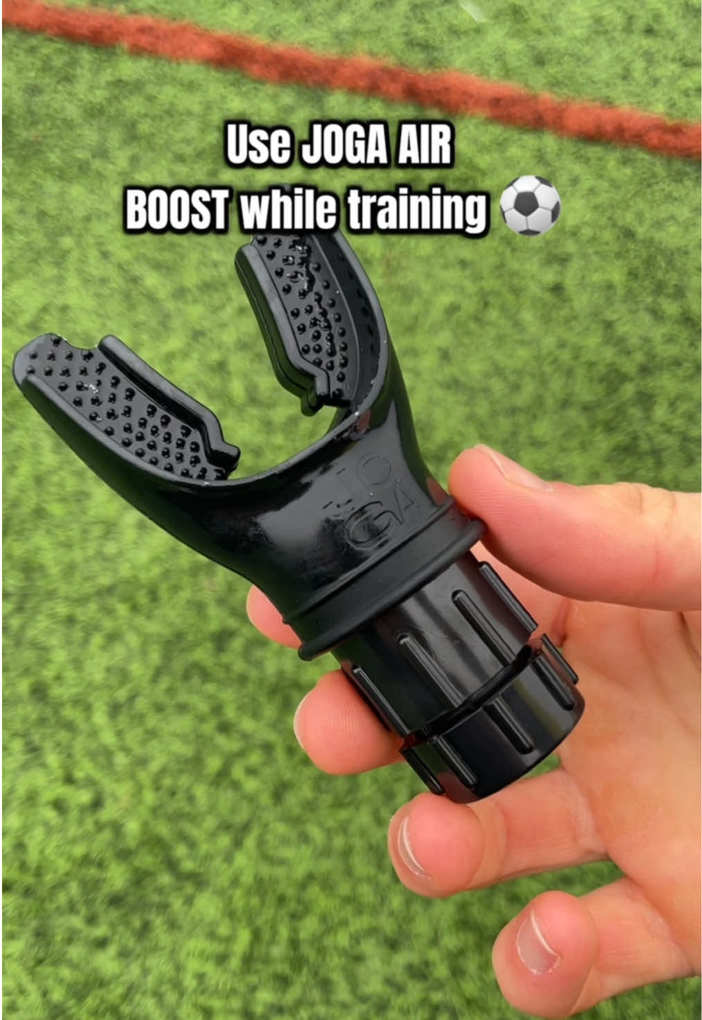Become a BEAST with Air Boost 🤯⚽️  #football #jogamax #joga #breathtraining #lungtraining #cheatcode #endurancetraining #sportsperformance #altitudetraining 