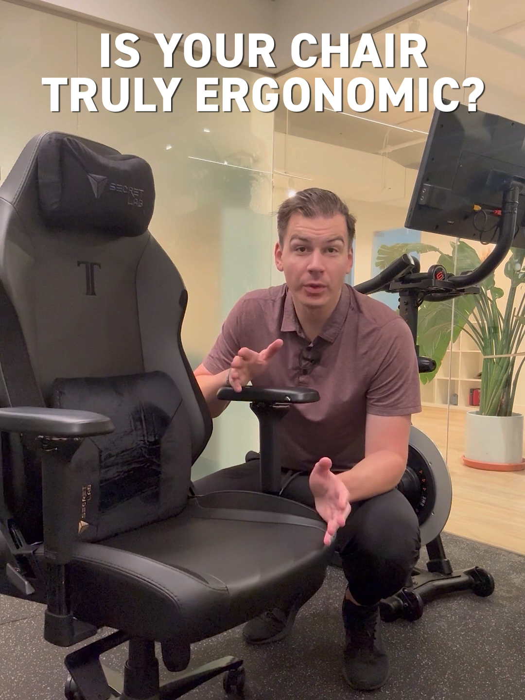 Does your chair actually support your body the way it should? @dr.dan_dpt breaks down the key features you should look for in an ergonomic chair — and why the Secretlab TITAN Evo gets it right. Link in bio. #GamingChair #ergonomicchair #Secretlab