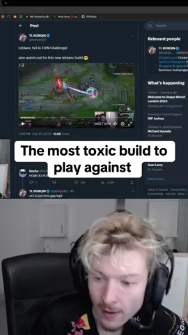 The most toxic build to play against #keshaeuw #leagueoflegends #riotgames 