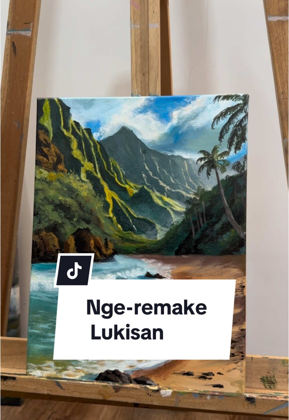 Next lukis apa lagi ya 🤔🤔 #karyaseniku#lukisan#melukis#artindonesia#seniindonesia#pelukis#paintwithme#fyp#foryou 