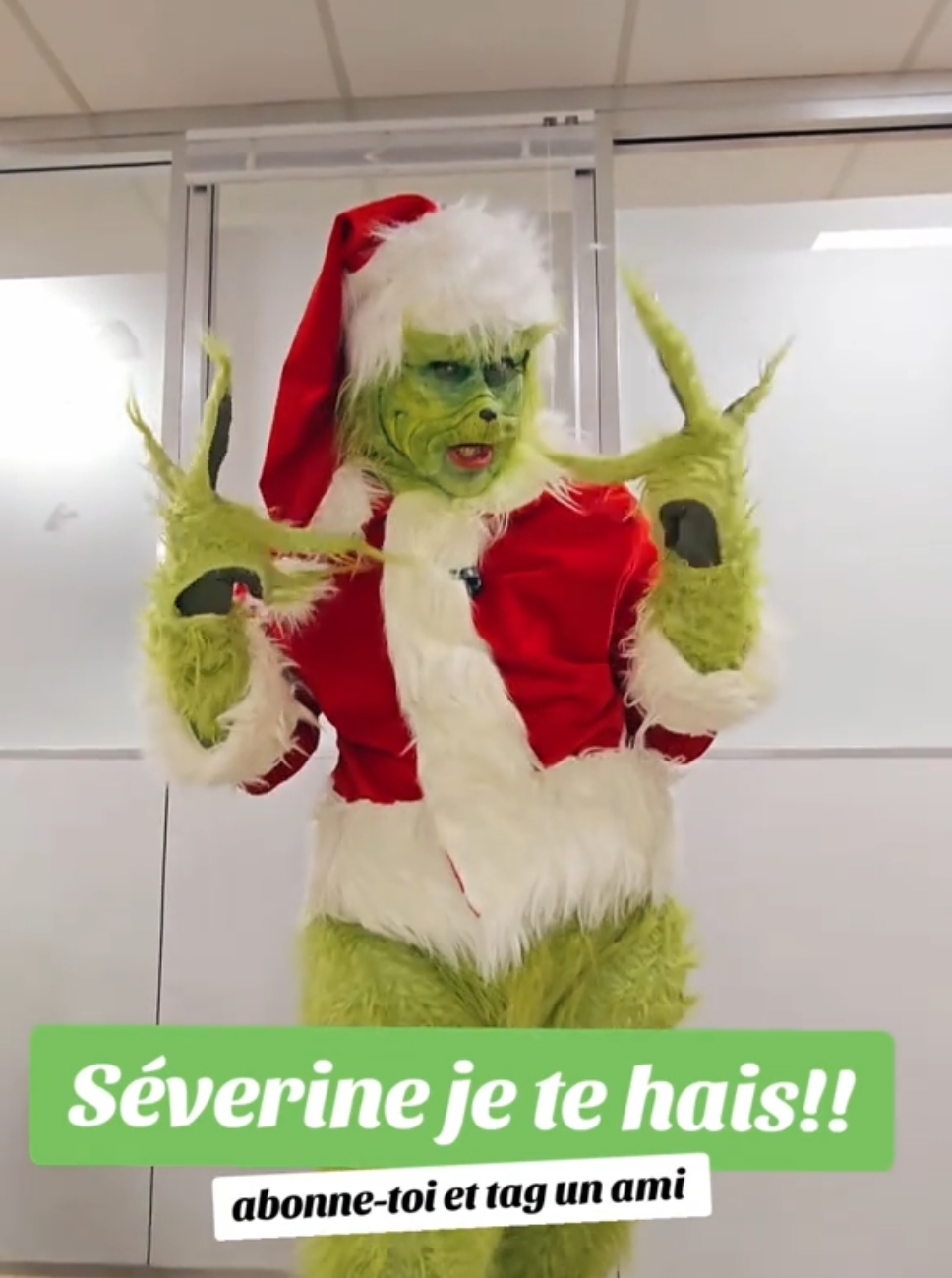 Séverine je te hais !🎄🤢🧅 abonne-toi et tag un ami  #merrygrinchmas #grinchmas #pourtoi #grinchfrance #legrinch #Noël #thegrinch #grinch #merrychristmas #severine 