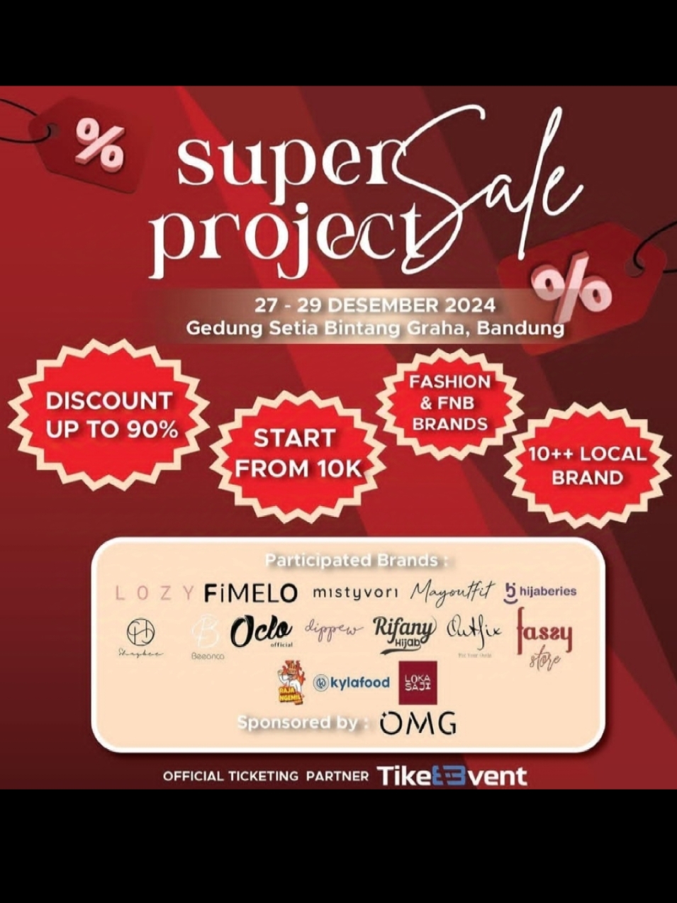 Bandung emang ga bisa diem [drool] another End Year Sale Super Sale project discount up to 90%🤩🤩 #Jastip #jastipmurah #bandungevent #jastipbandung #fashion #outfit #endyearsale2024 #endyearsale #fyp #supersaleproject #mayoutfit #oclo #fassy #mistyvori #dippew  #outfix #hijaberies #rifanyhijab #lozy #fimelo #shaybee #beeanca