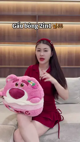 Gấu bông 2in1 kèm thêm mền 1m6 . Để mang đi xe hơi ok lắm nè #xuhuong @𝑻𝒓𝒂̂̀𝒎 𝑯𝒖̛𝒐̛𝒏𝒈 