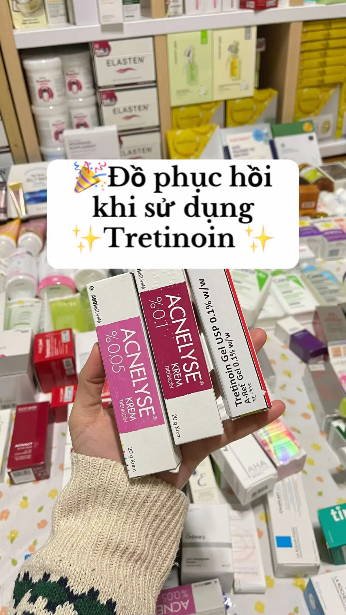 #tretinoin #phuchoidayeu #kemduong #serumb5 #xuhuong 