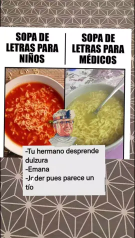 #medicos #letra #sopa #hermano #meme #chiste #🤣🤣🤣🤣 #humor #risa #gracioso 