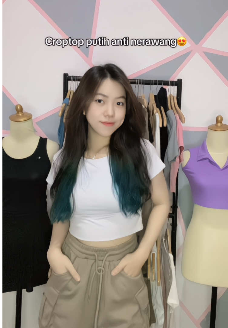 #korean #croptop #outfitideas #koreancroptop #OOTD 