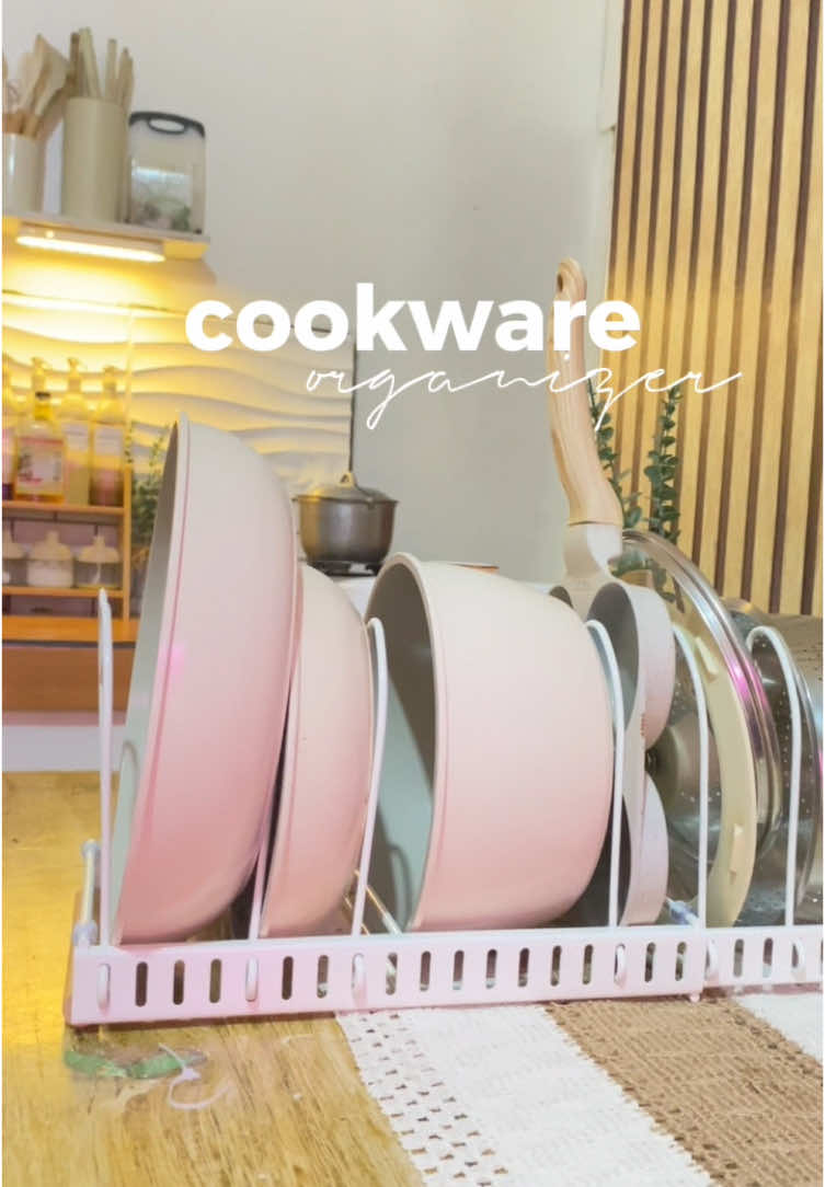 PANRACK ORGANIZER! Kailangan niyo to. #potorganizer #potrack #kitchen #kitchenorganizer #cookware #budolfinds #fyp 