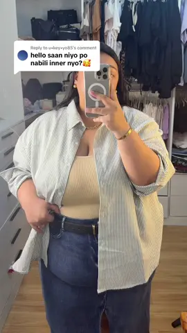 Replying to @u•key•yo85 my go to tank top, maganda yung compression niya. Mag size down if bet mo makaliit ng tummy sis, pero kung regular tank top lang ang bet mo fit, go for your regular size. #plussize #plussizeph #plussizeoutfit #hottiediaryph #hottiediary #hottiediaryreview 