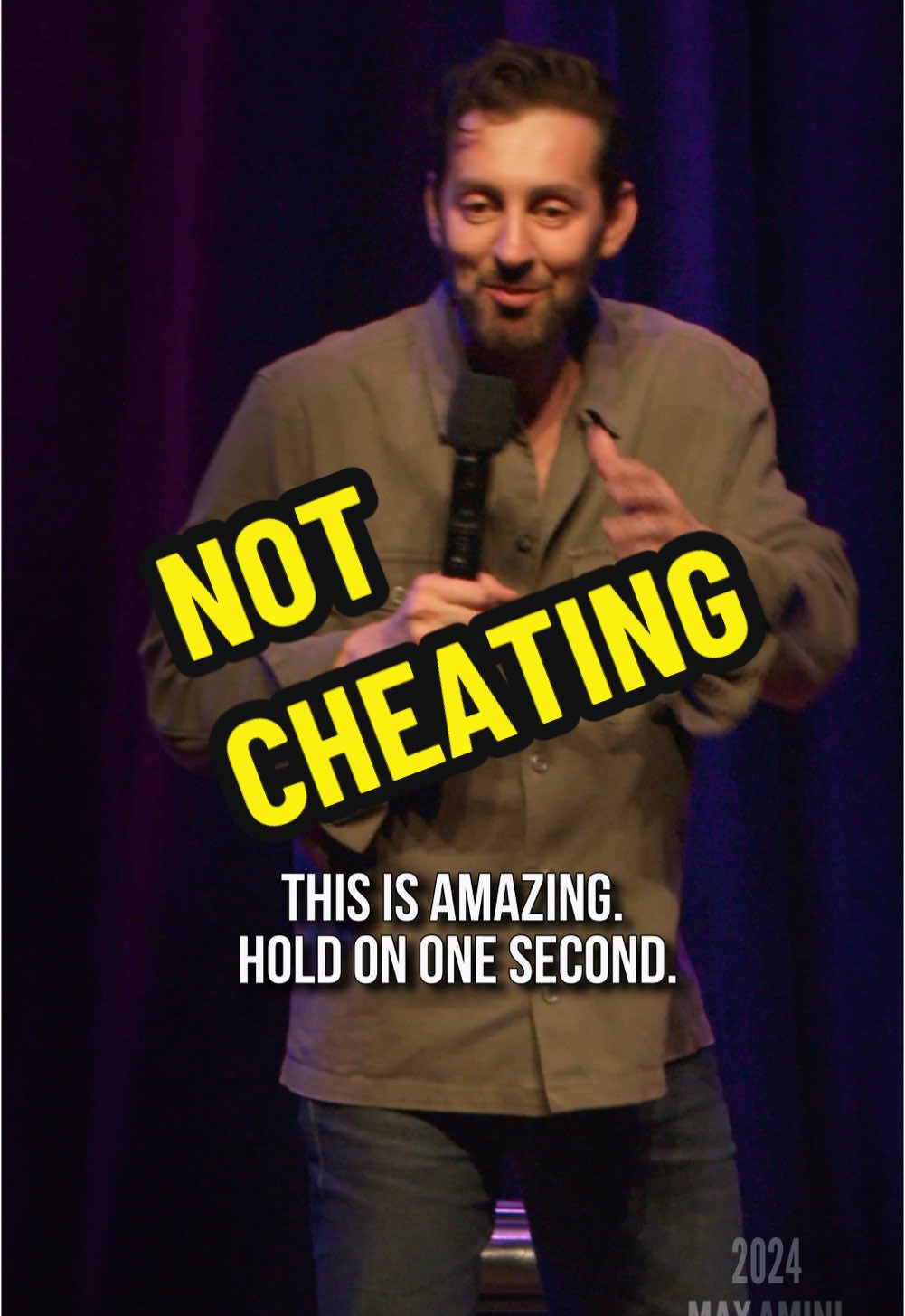 Two marriages, one relationship, and a willingness to test boundaries! Hey, the heart wants what the heart wants #couple #fun #maxamini #standupcomedy #fyp 