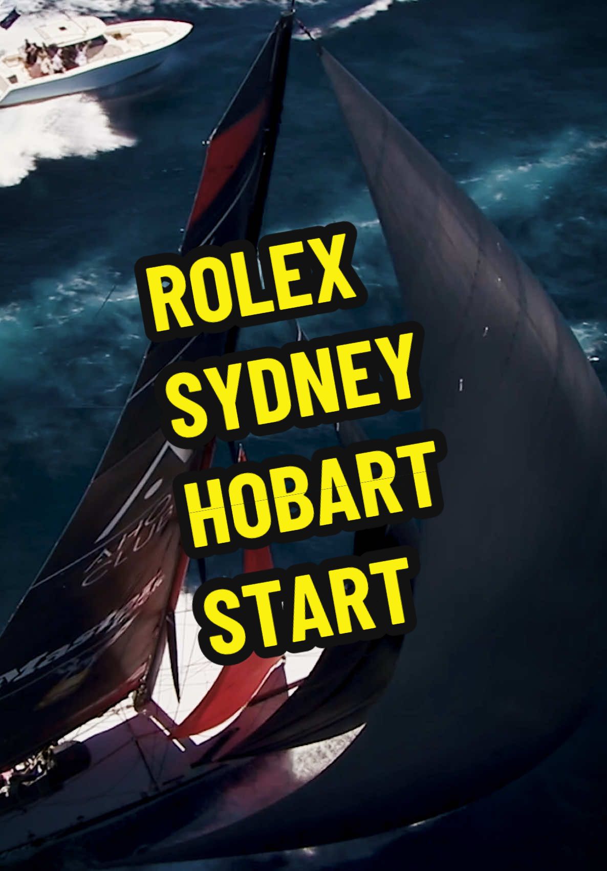 Incredible scenes in #Sydney 🇦🇺🥳💥 The start of the 79th @officialrolexsydneyhobart. Fair winds to all the competitors 🙌🌊  Congratulations @cruising_yacht_club_australia  …we are itching to go racing again. Are you?!  #RolexSydneyHobart #Rolex #RORCracing #IRCrating #CYCA #Yachting  📸 @rolex
