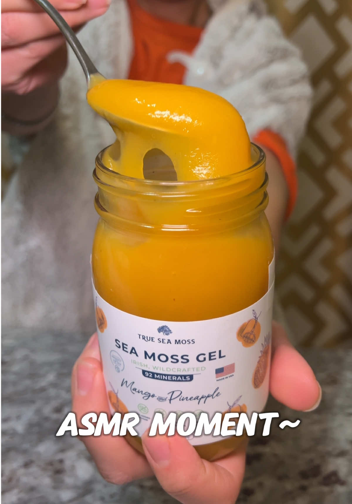 Helps all the food go down 📉🚽 & Boosts the Skin so you Shine Bright like a Diamond 💎  #seamoss #seamossbenefits #seamossgel #fyp 