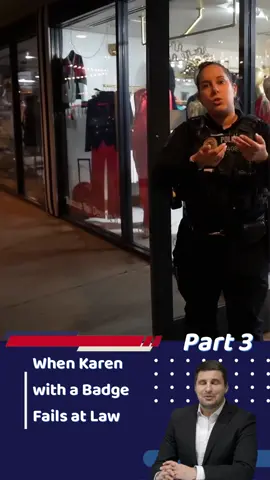 Part 3 -  When Karen with a Badge Gets Schooled on the Law! #police #cops #copsoftiktok #policeofficer #bodycam