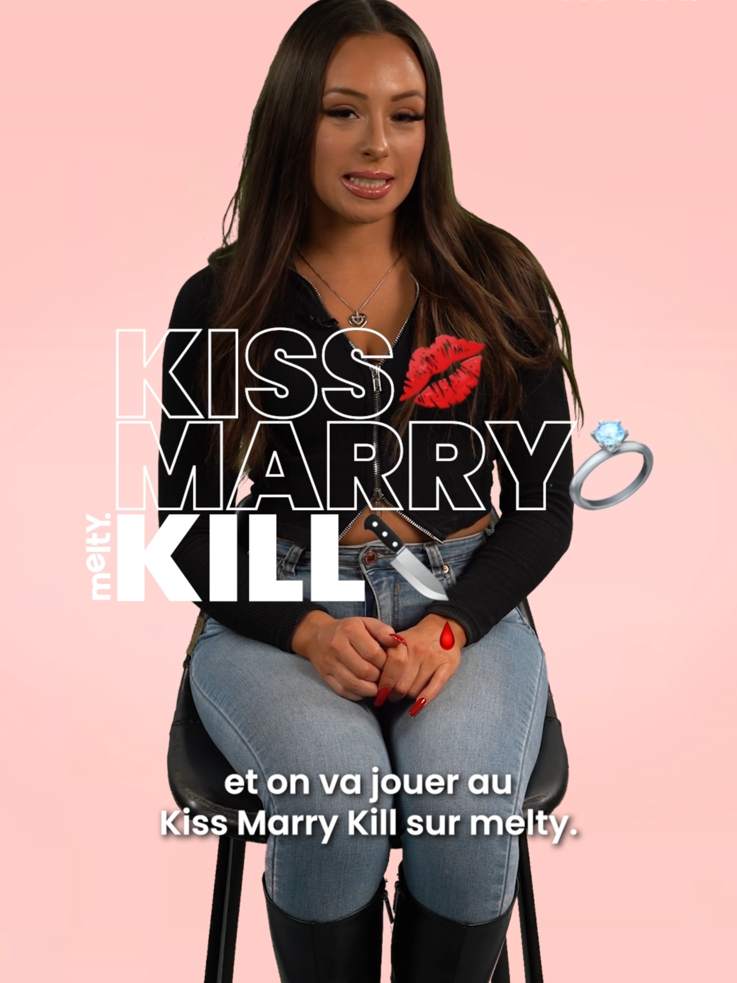 Ouryel, Pepita ou Kara ? @yaminaxmmm de Frenchie Shore est venue répondre à notre Kiss, Marry, Kill 💋💍🔪 #game #anecdote