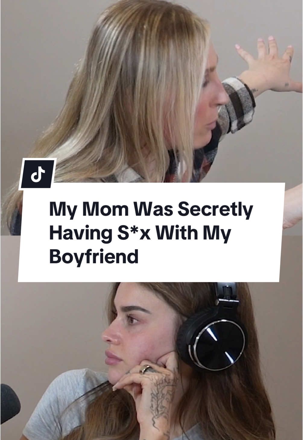 Brooke explains how her mom would secretly have s*x with her boyfriend. Hear the full episode of We’re All Insane on YouTube, Spotify, and Apple Podcasts #wereallindane #podcastclips #cheating #affair #traumatized #familydrama #foryourpage #abcxyz 