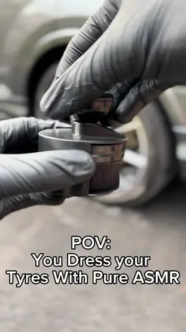 Tyre dresser with ASMR! #carcleaning #satisfying #mobiledetiling #fyp #carlux #ukcar #nottingham #hucknall #viral #transformation #expensive #snowfoam #paidad #sponsered #sound #asmr #sound 