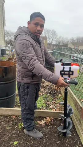 #VEVOR Post Hole Digger, 52cc 1450W Auger Post Hole digger, Gas Powered Earth Digger with Two Earth Auger Drill Bit 6