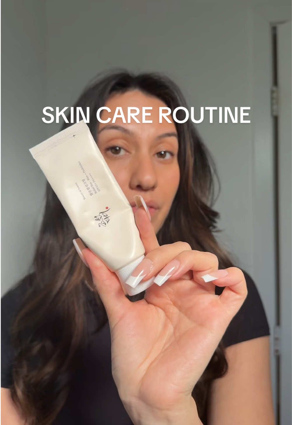 It looks like a lot but it’s so simple!! Main things are a good cleanser + moisturizer + sunscreen !!  I wish @Hyram could react to my routine bc I learned everything from this man 🤭 #fyp #skincareroutine #skincaretiktok #clearskintips  @Naturium @Prose @First Aid Beauty @Beauty of Joseon US @nooni @Paula’s Choice @CeraVe @The INKEY List 