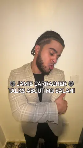 Jamie’s back at it again! 😮😂 #jamiecarragher #garyneville #mosalah #liverpool #lfc #fyp #football #Soccer #impression #impersonation 