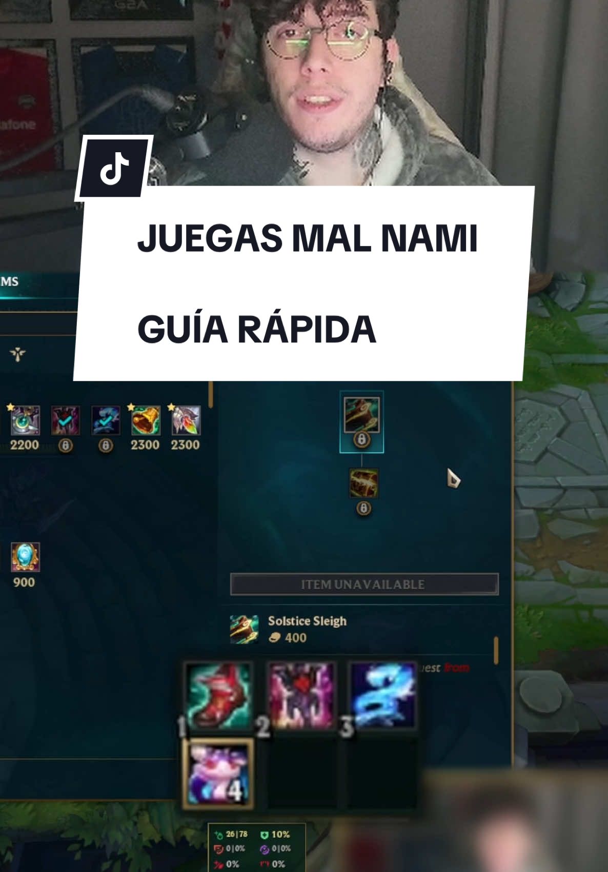 Cómo jugar Nami en menos de cinco minutos 🎣🧜🏻‍♀️ #leaguetok #leagueoflegends #parati #fyp #Attila #SUP #Nami 