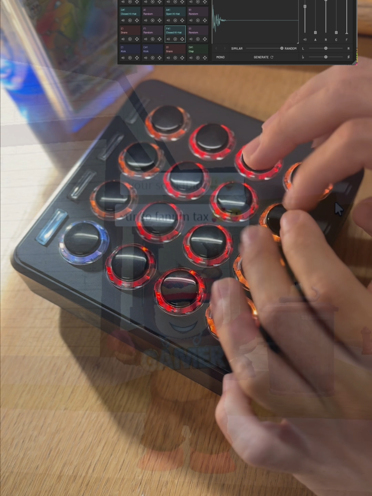 finger drumming gone wrong. Featuring @getaudialab Emergent Drums 2 VST plugin #musicememe #musicbusiness #musicbusinesstips #musicproducer #musicgear #plugins #rizzler