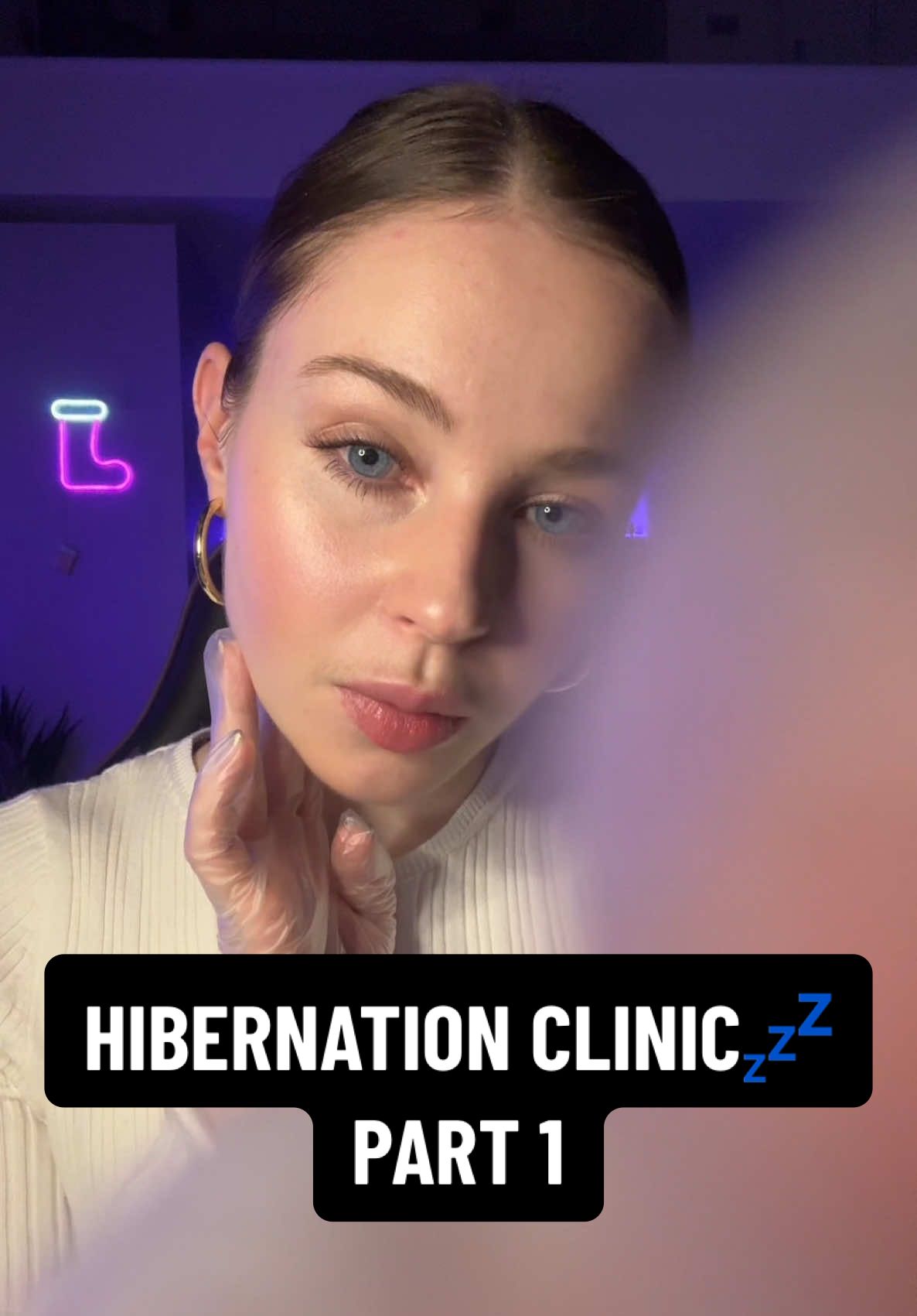 Longer version coming soon on my YouTube: ASMR Belle♥️ + without ADs for my YT channel members🥰 #asmrdoctor#asmrsleepclinic#asmrcheckup#asmr 