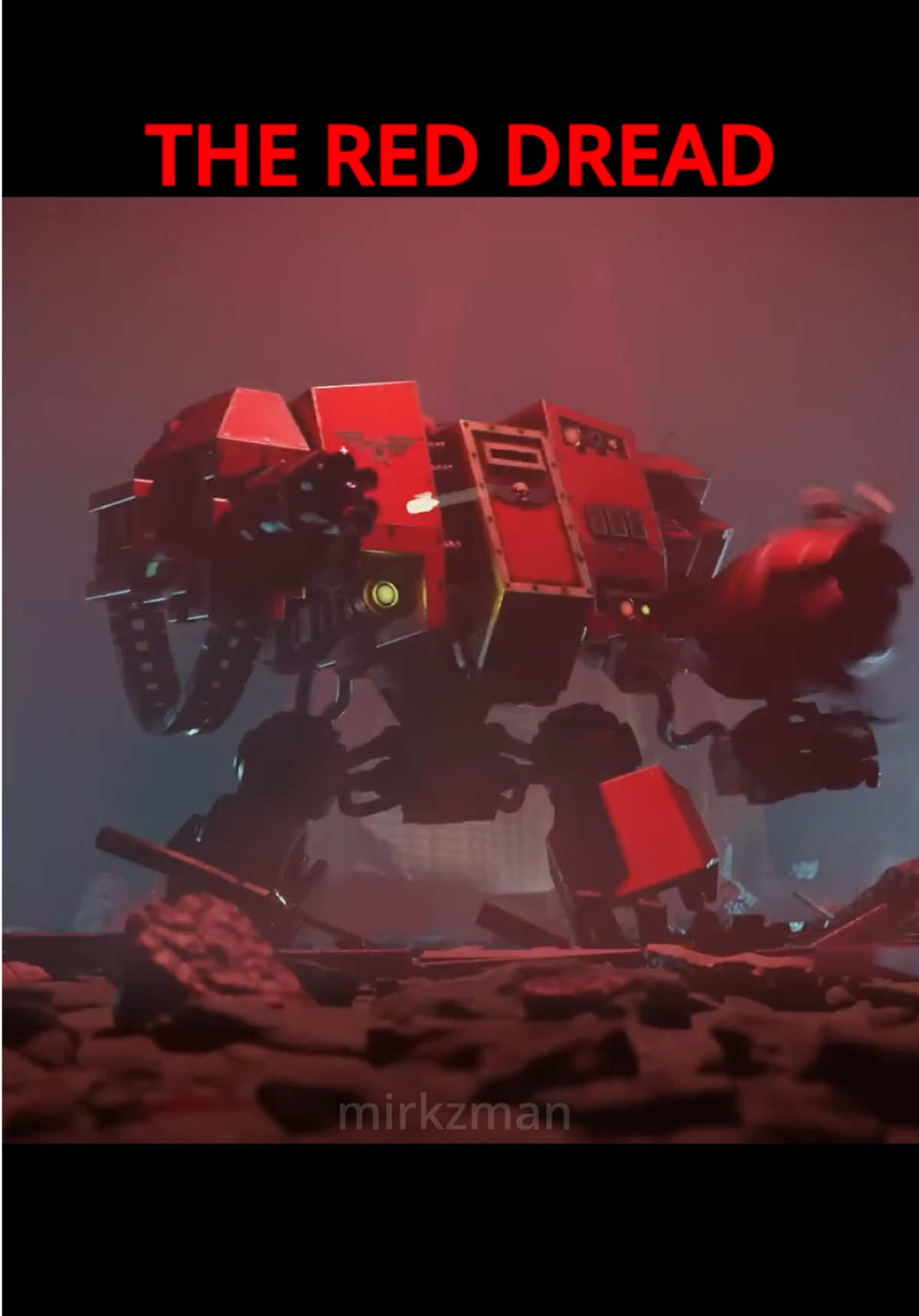 The Red Dreadnought #warhammer40k #40k #spacemarine2 #warhammer #astartes #spacemarines #dreadnought 