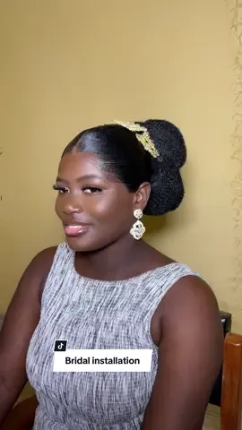 Beautiful bride   We transformed her beautiful natural hair to this sleek 😉😍🫂 Don’t play💃 #tutorial #hairstyle #bridalhair #viral #explore #LearnOnTikTok #hairtutorial #lagoshairstylist #hustle bridal installation #tutorial #hairstyle #bridalhair #viral #explore #LearnOnTikTok #hairtutorial #lagoshairstylist #hustle