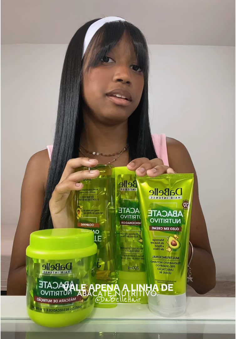 Esse vídeo é pra você que ainda tem dúvidas sobre a linha de Abacate Nutritivo da Dabelle! 🥑✨ @DaBelle Hair #fyp #dicasdebeleza #cuidadoscomcabelo 