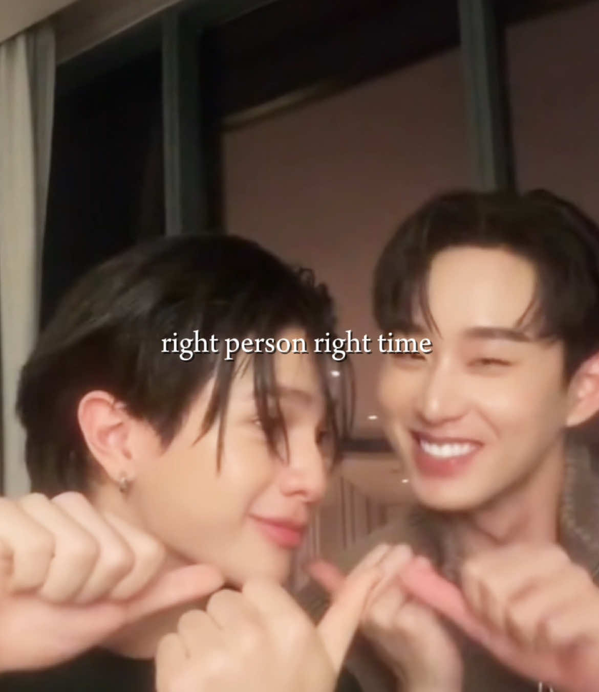 Definition of right person right time 🥹 #williamest #est_rvp #williamjkp #lykn #gmmtv #couple 