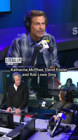 Rob sings with Katharine McPhee and David Foster on today’s special holiday re-release of #Literally.