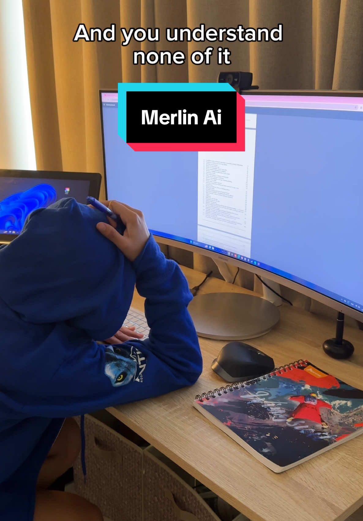WASTING TIME reading so many pages when you could just summarize it all with Merlin Ai? 🤖✨ hard pass.  #merlinai #aitrend #studytips #aiineducation #collegelife #techtalk #schoolmemes #tiktokai #tipsandtricks #aitools #ai 