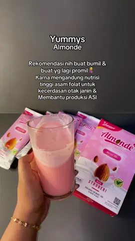 Untuk bumil / yg lagi promil wajib bgt nih minum ini🫶🏻 #almonde #almondemilk #yummys #bumilbahagia #programhamil #fypシ 
