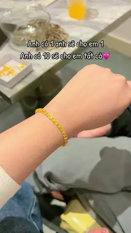 Món quà từ anh💓#vangbacvietnhat🥳 #nhatban #vangbac #vangtay10k #japan #trangsuc #lactaynu 