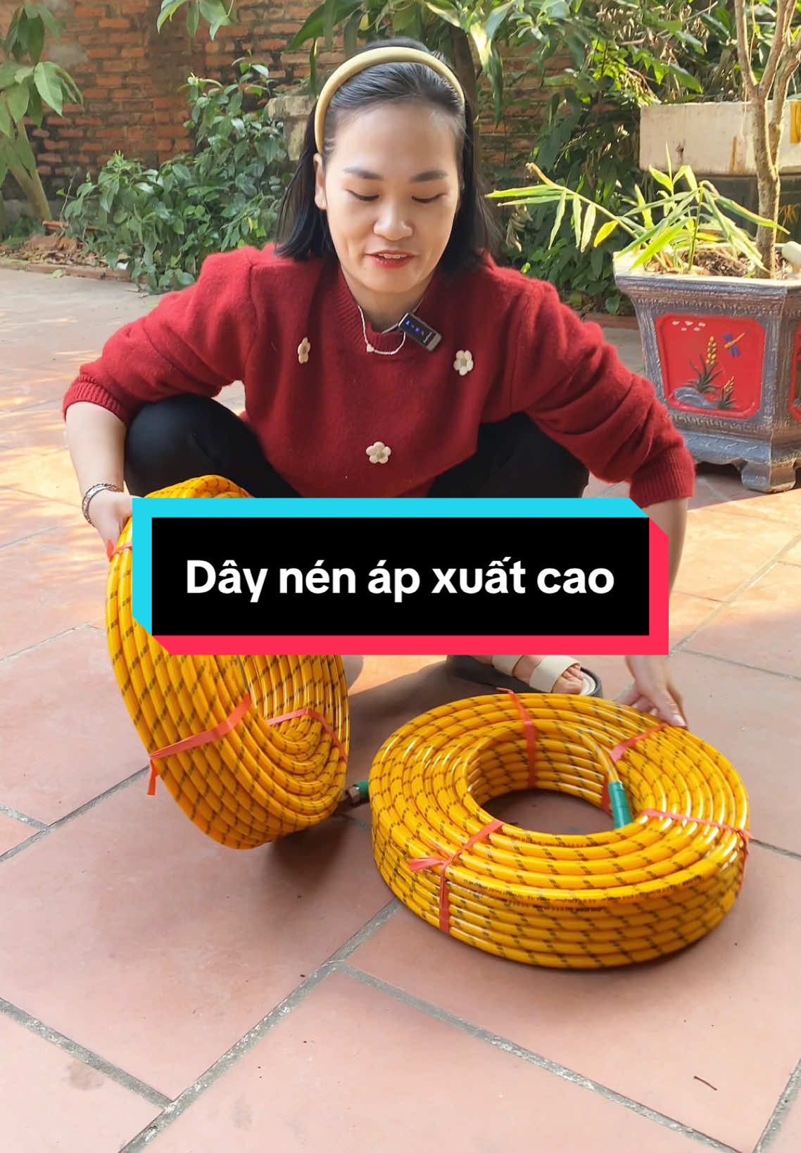 DÂY NÉN ÁP LỰC CAO OULIGEN 8.5mm dài 50m #daynenap #daynenapluc #daynuoc 