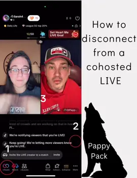 How to exit out of a cohosted live, with 3 little clicks.  #tipoftheday #tttips #tiktoktips #pappypack #community #education #howto @PappyPack 