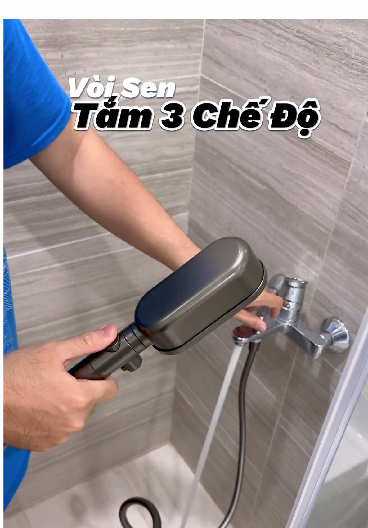 Vòi Sen Tắm 3 Chế Độ Tiện Lợi #voisentangap #voisentam #voisentamdung #voisentangapmatxa 