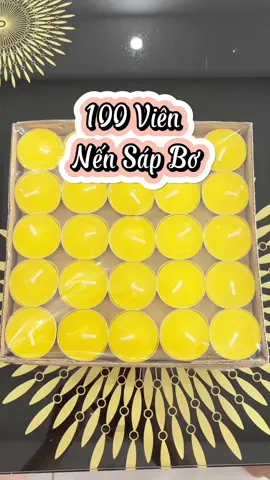 100 viên nến sáp bơ ko khói chỉ 99k#nen #nenbo #nenbocungduong #phongthuytamlinh #cohaihaychiase 
