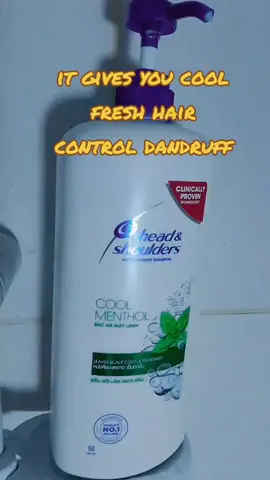give your hair freshness and smooth, anti dandruff,menthol cool #headandshoulder #antidandruffshampoo #affiliate #commission 