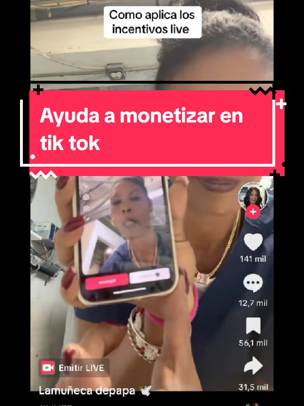 Gente por que no me aparece el icono del emitir live en tik tok? #fipシ #monetizartiktok #viral_video #monetizar 