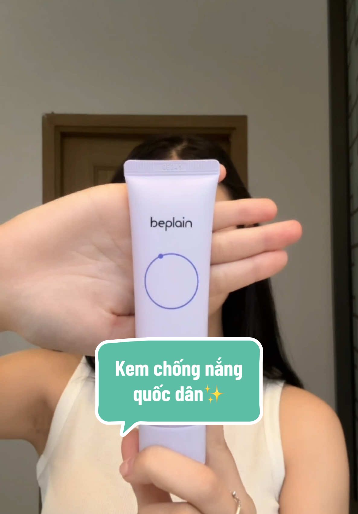 Nâng tone da trắng hồng tự nhiên,mà còn chống nắng cao,mỏng nhẹ nè mấy bà ơi💕 #beplain#kemchongnanngnangtone #minhnguyenreview 