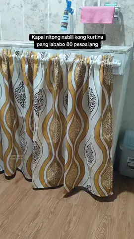 Ganda ng quality nitong Lababo Curtain na nabili ko #lababocurtain #kitchensinkcurtains #curtainsink #curtains #kitchen #homeimprovement #fyp 