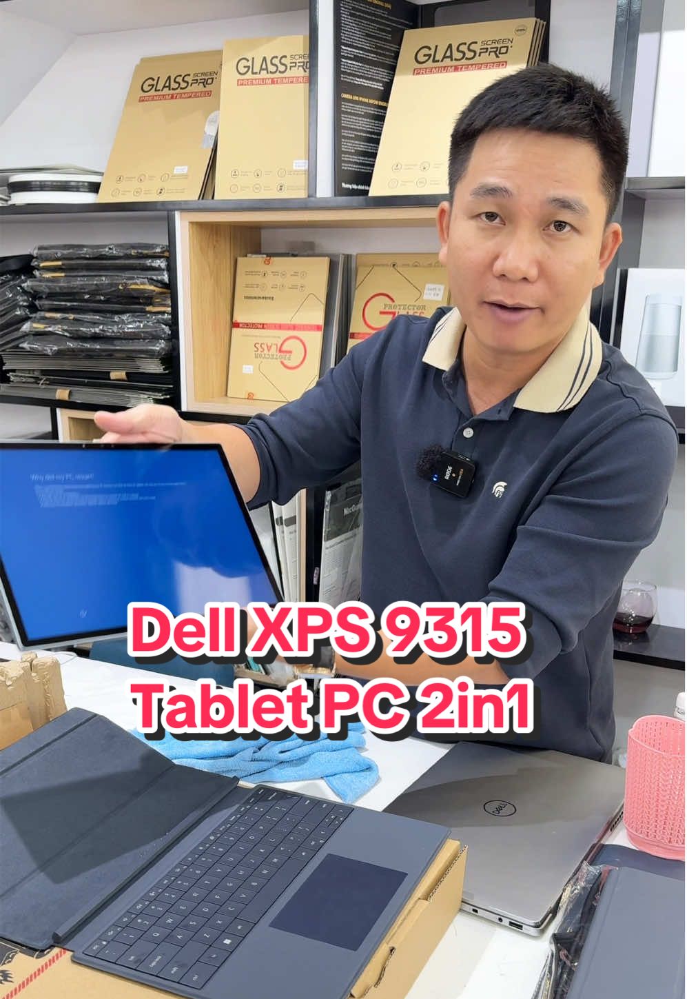 Dell XPS 9315 Tablet PC 2in1, như vậy có đẳng cấp không cả nhà #dellxps93152in1 #2tmobile 