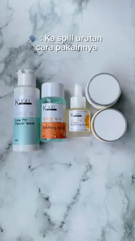 Banyak banget yang belum tau caranya pakai paket lengkap dari skincare kjoel.. simak vidio🔥 dan jangan lupa di chek out🛒#skincaremurah #review #kjoelskincare #skincarekjoel #carapakai 