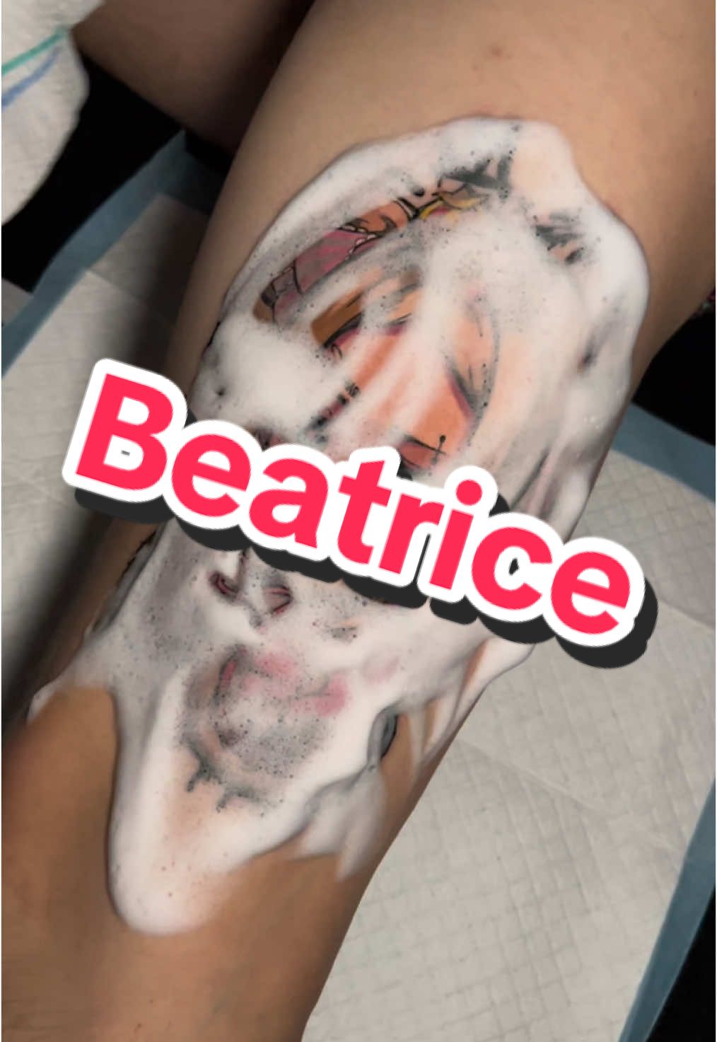 Beatrice #tensaitattoo #anime #tattookyiv #animetattoo #beatrice #rezero #kashira 