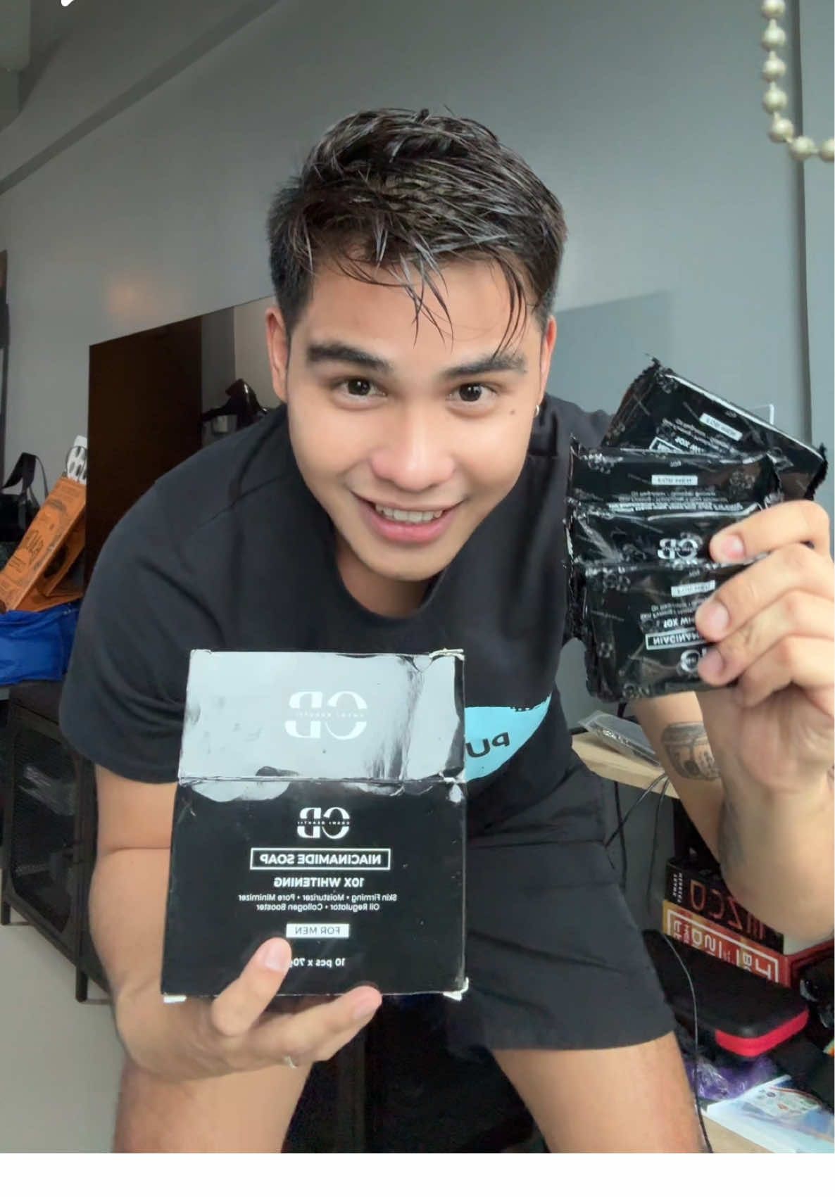 Replying to @Mohammad Basiri Muslimin Eto talaga yung sabon na lagi kong ginagamit sobrang ganda talaga ng CB Niacinamide Soap #cbniacinamidesoapformen #cbniaciniacinamidesoap #cbniacinamidesoap #cosmibeauty #mengrooming #tiktokfinds #tiktokaffiliate #tiktokviral #affiliate #fyp 