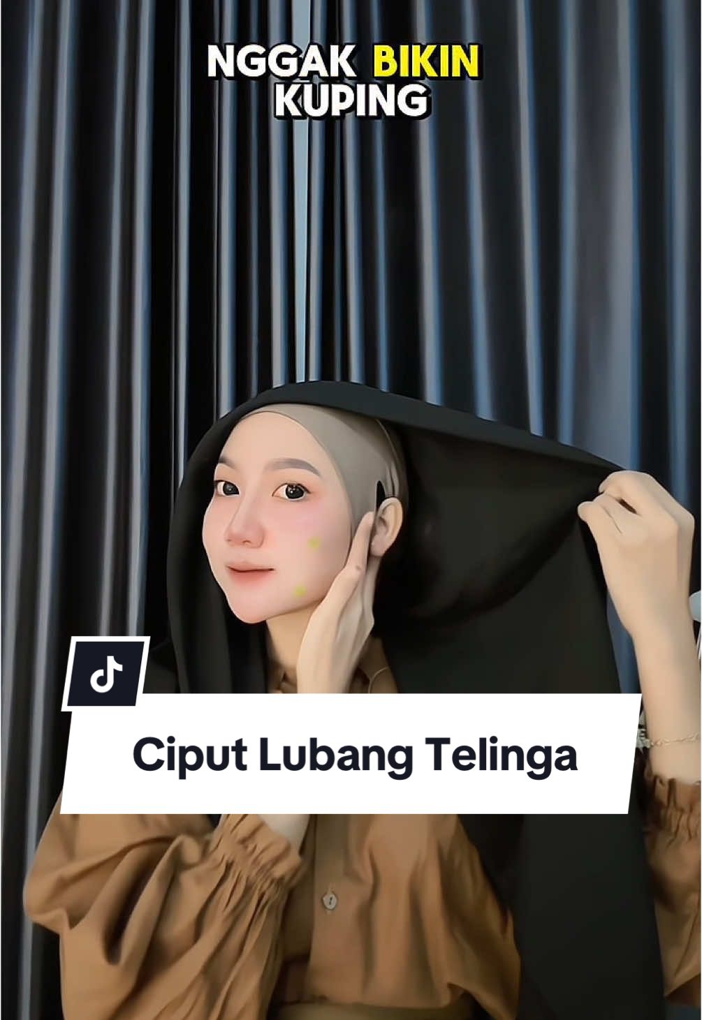 Ciput yang nyaman kalo dipake udah aku spill di keranjang kuning yaa #ciput #ciputtali #ciputhijab 