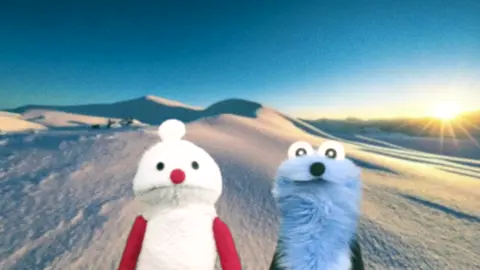 HAPPY NEW YEAR #puppet_sunsun #パペットスンスン #animation #fyp