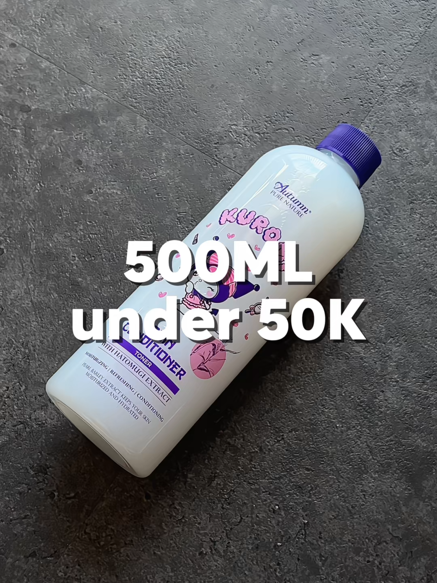 Yang mau checkout tonernya kalian bisa langsung klik keranjang kuning di bawah ya guys! #SanrioIndonesia#Kuromi#autumnpurenature#lokalbrand#skincare #skinconditioner#toner#hatomugi#tonerwajah#tonerhatomugi #autumntonerhatomugi#cantik#skincarelokal#fyp