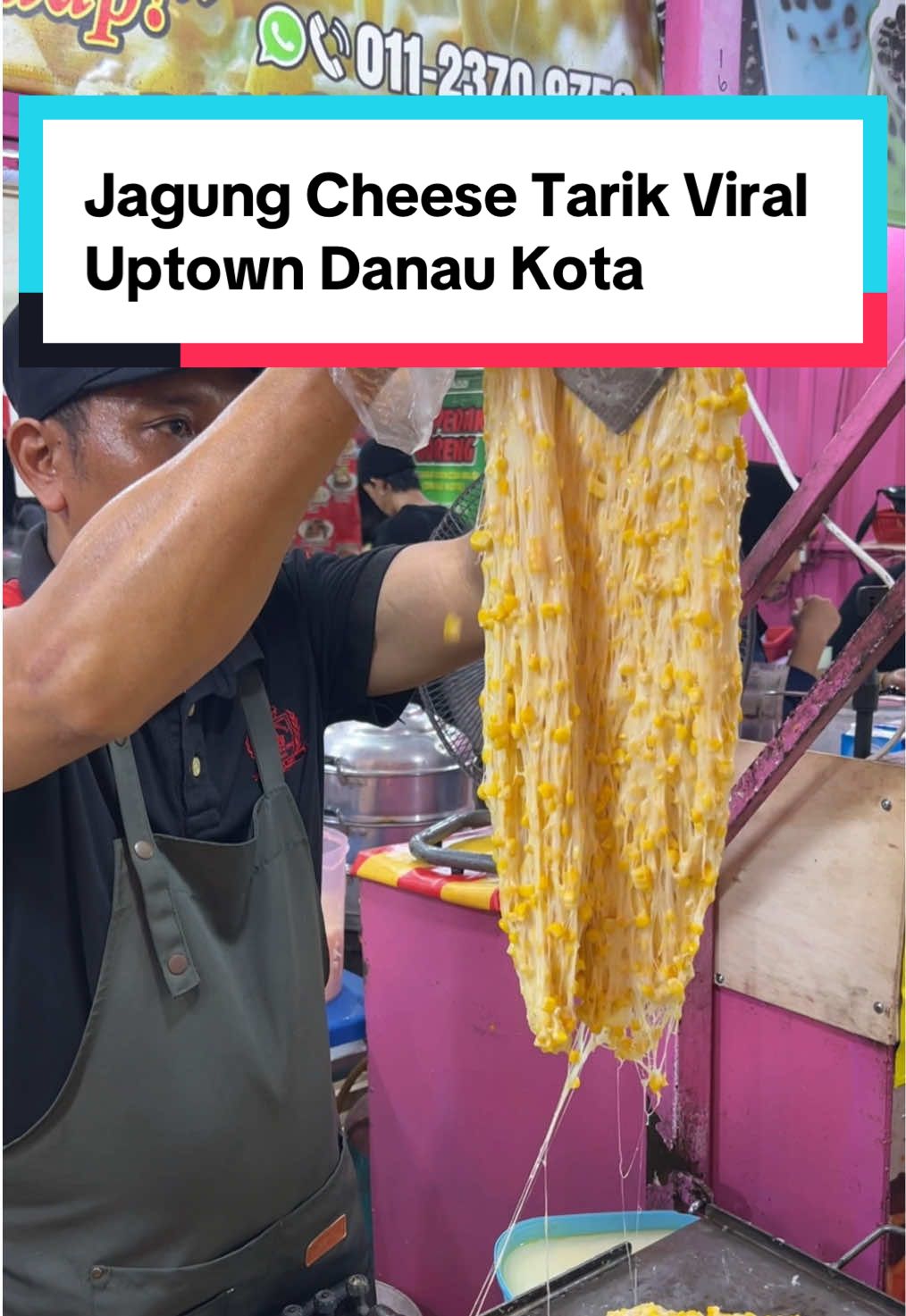 Jagung Cheese Tarik Viral Uptown Danau Kota, 53300, Kuala Lumpur #MYFoodie #foodies #halalfoodie #klfoodie #streetfood #tiktokmakanmakan #foodiesmalaysia #makan #kedaimakan #Foodie #abangsodok 